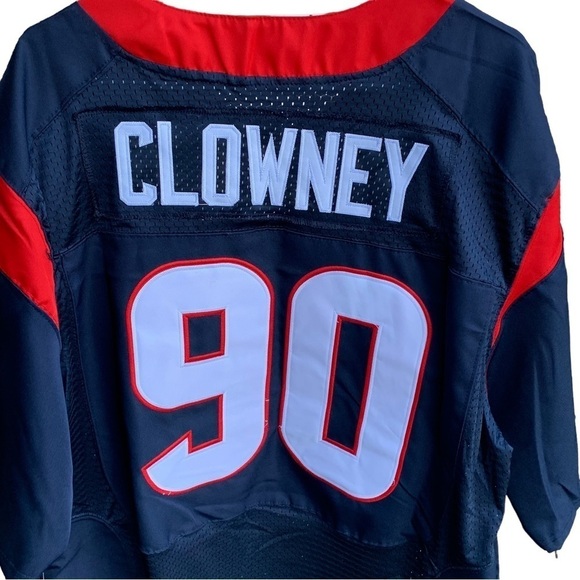 🆕 NFL Football Jersey Jadaveon Clowney Houston Texans Size 52 Blokette - Picture 4 of 8